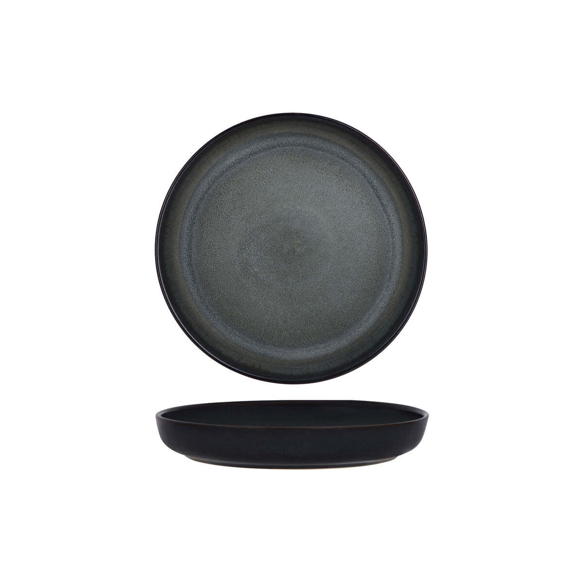 Tablekraft Artistica Round Deep Plate 240mm Pewter