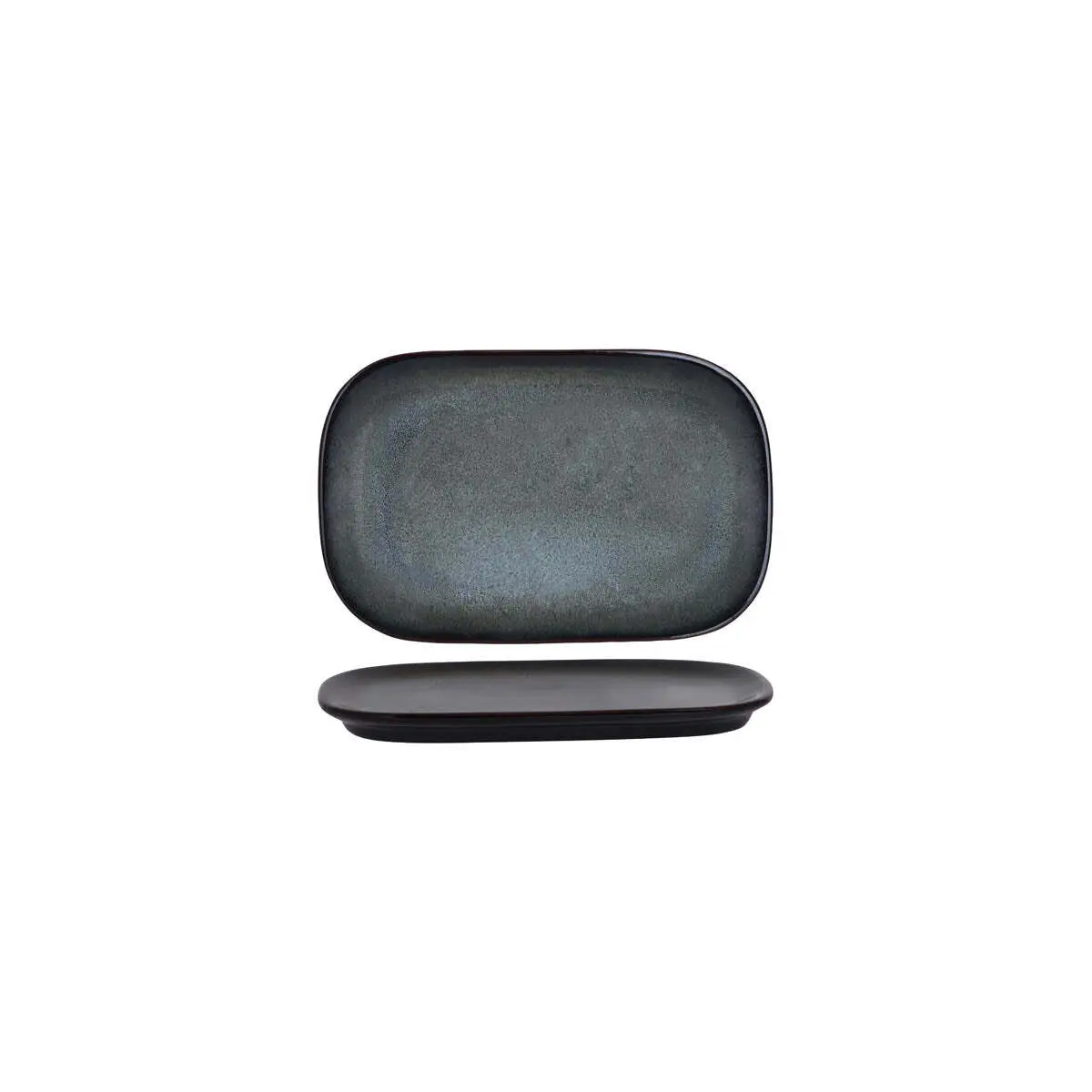 Tablekraft Artistica Rect Coupe Plate 240x140mm Pewter