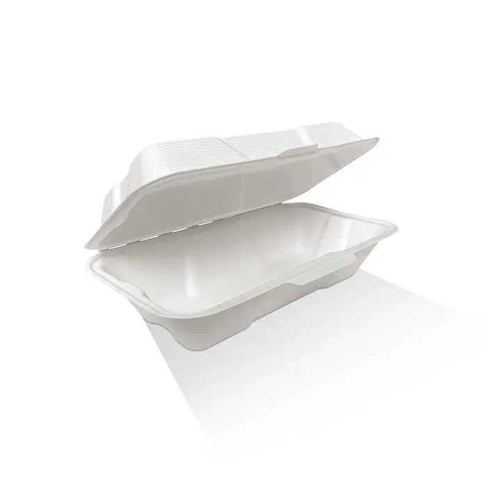 Clamshell Sugarcane 8.5" X 5" X 3" 400s