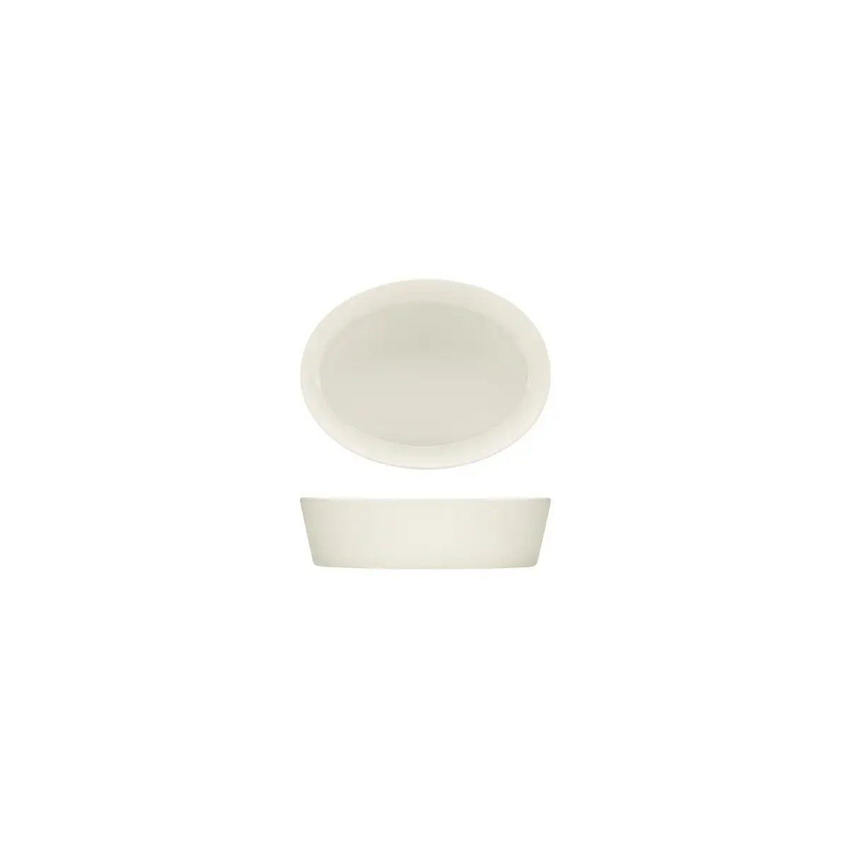 Bauscher Purity Oval Dish 500ml