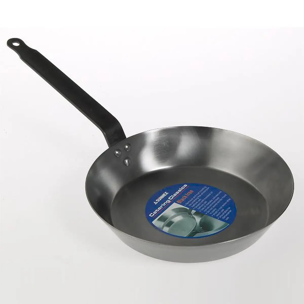 Sunnex Frypan 250mm Black Iron