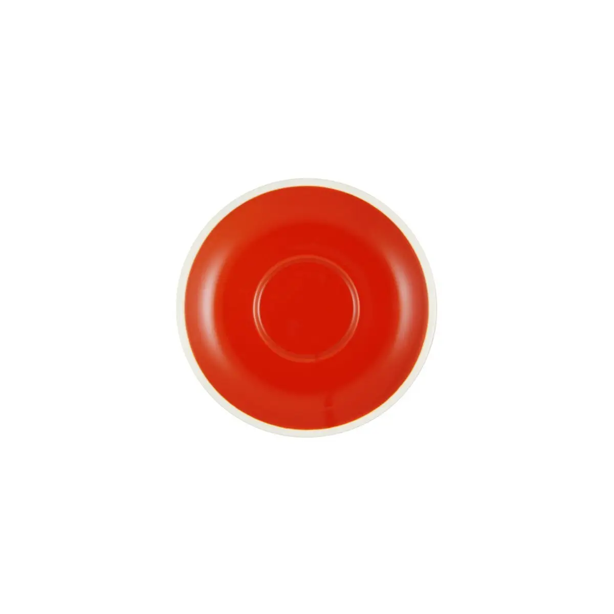 Brew-Chilli/White Espresso Saucer To Suit Bw0000