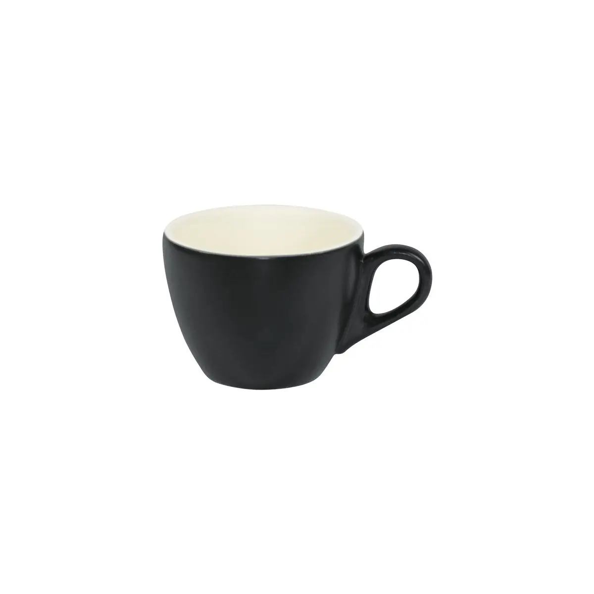 Brew Smoke Matt Flat White Cup 220ml - DISCONTINUED BY TOMKIN