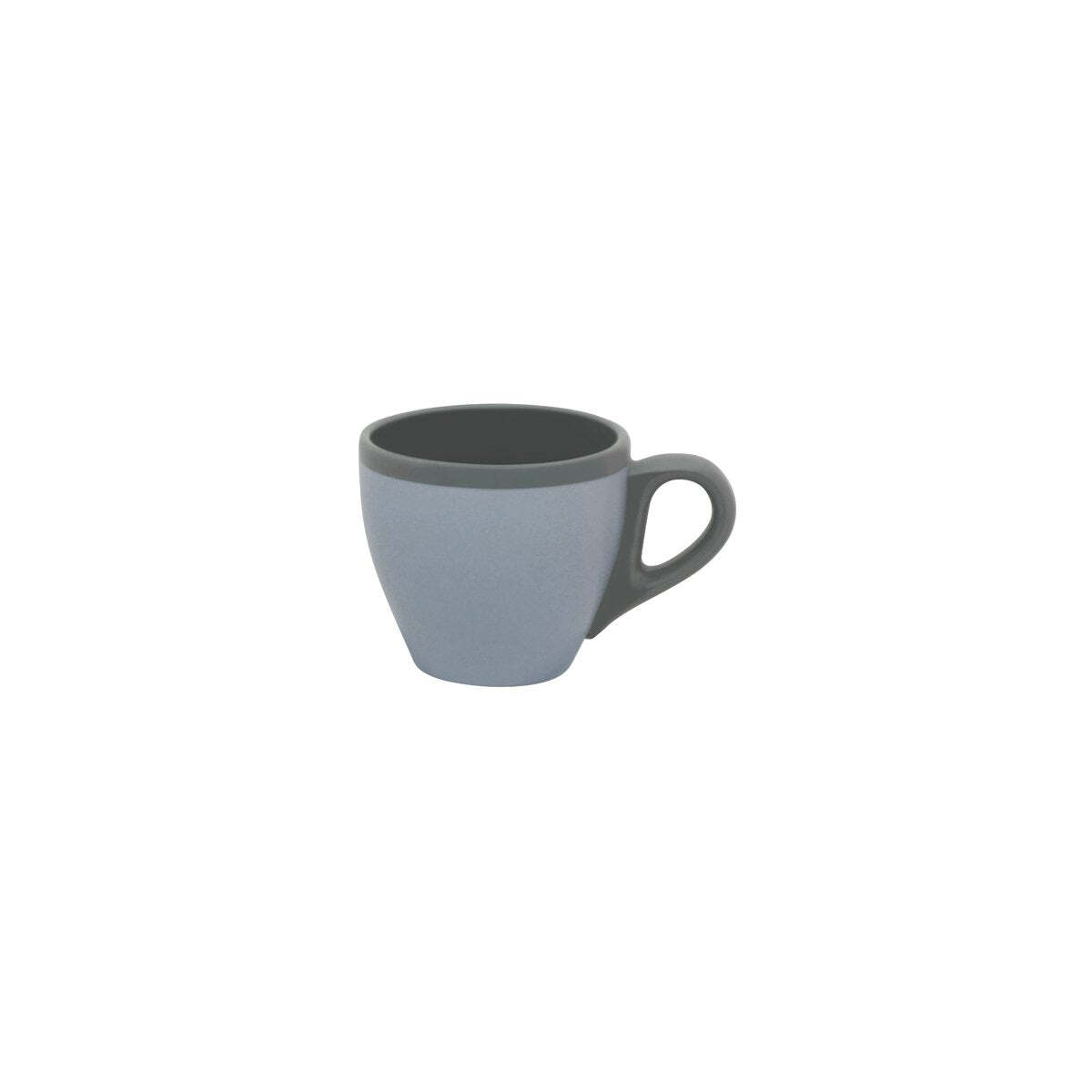 Brew-Silver Ice Matt/Gloss Two Tone Espresso Cup 90ml
