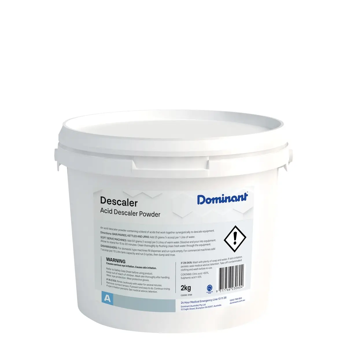 Descaler - 2kg Pail