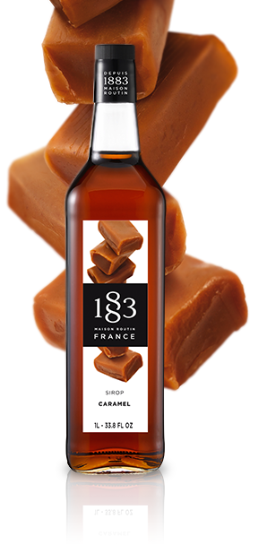 1 Litre Routin Caramel Syrup