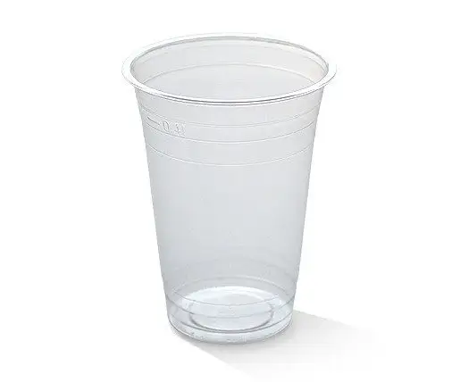 400ml Clear PLA Cold Cup 1000s