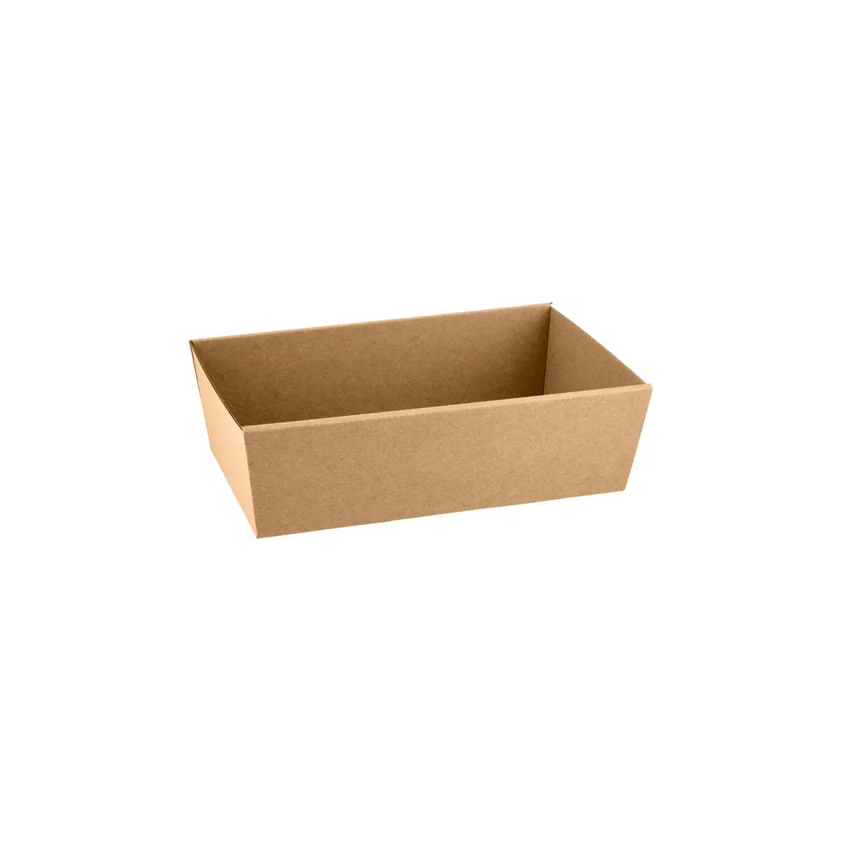 Kraft Range Catering Tray 1 255x153x80mm 100s