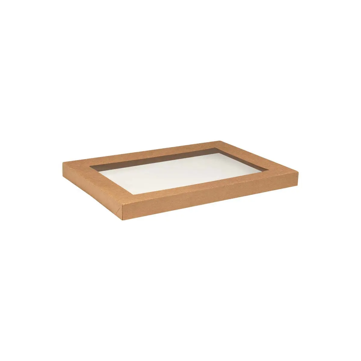 Kraft Range Catering Tray Lid 2 363x255x30mm 100s