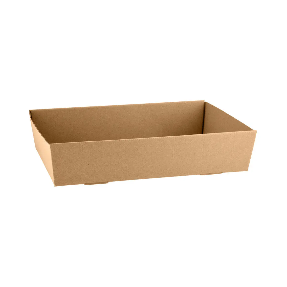 Kraft Range Catering Tray 3 558x252x80mm 50s