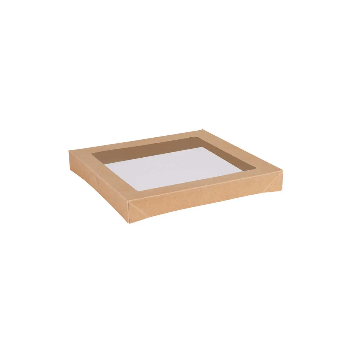 Kraft Range Catering Tray Lid 5 229x228x30mm 100s