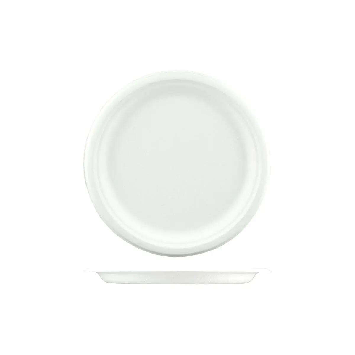 Sugarcane Range Round Plate 230mm 500s