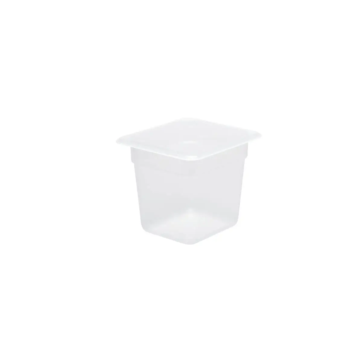 Chef Inox GN Storage Container Polypropylene Size 1/6 x 150mm Clear