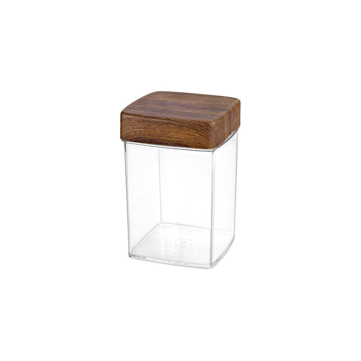 Evelin Square Cannister With Lid 120x120x180mm