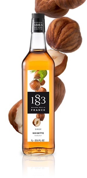1 Litre Routin Hazelnut Syrup