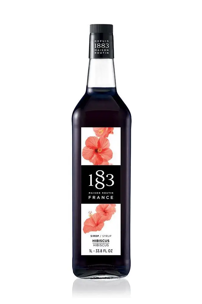 1 Litre Routin Hibiscus Syrup