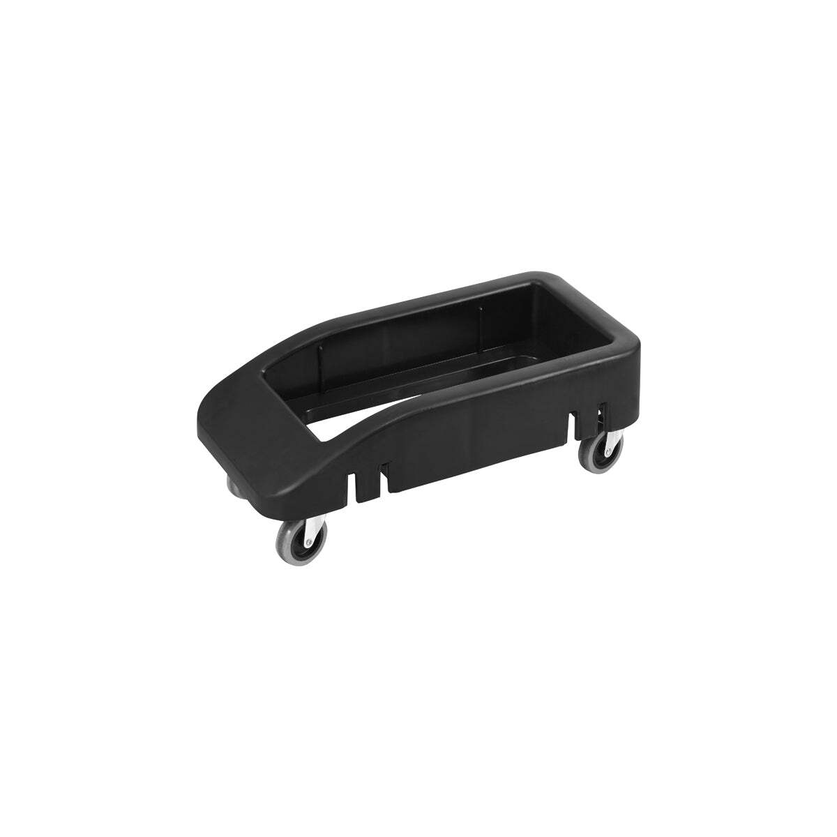 Jiwins Single Compartment Dolly Cr76S Black PP 580x309x195mm