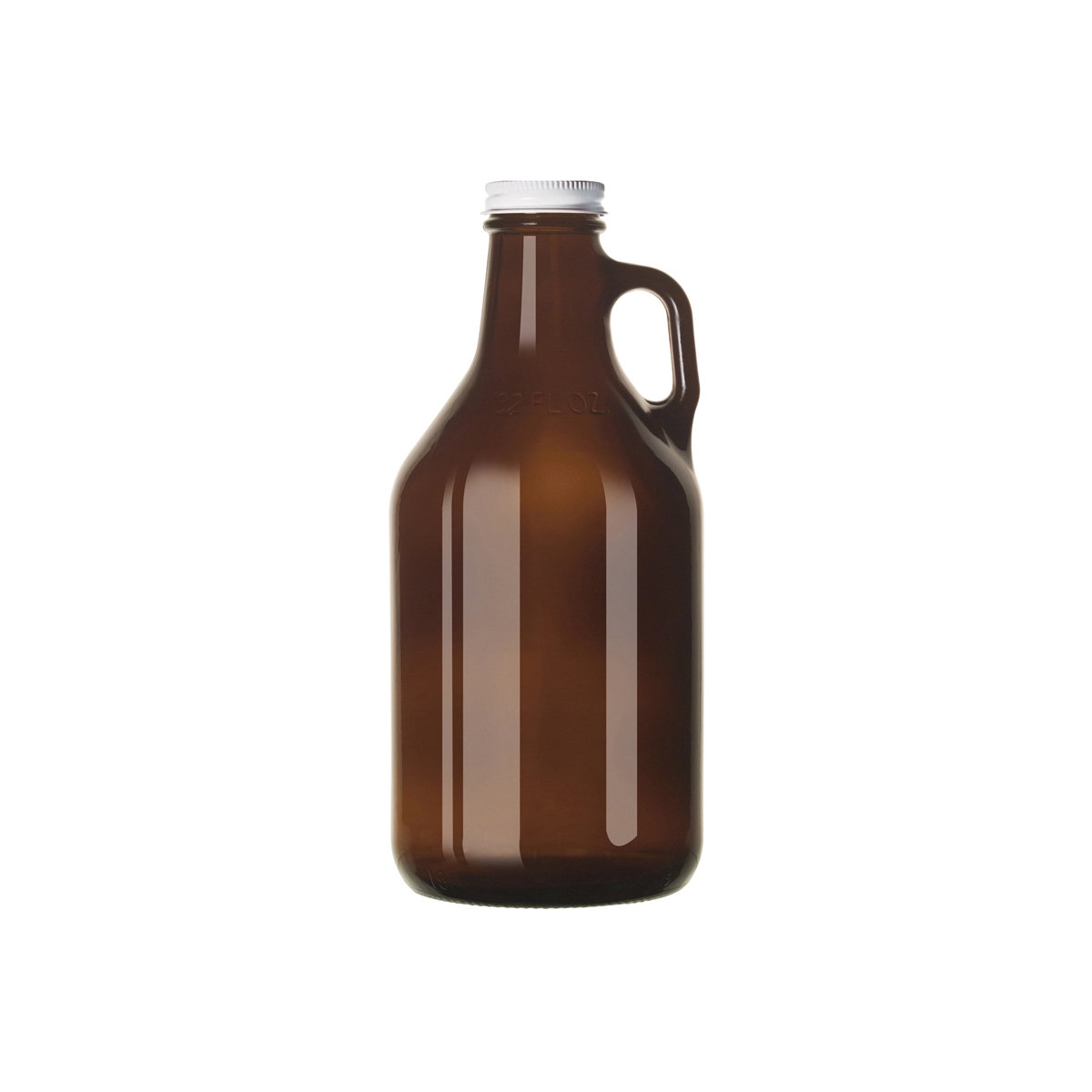 Growler W/Lid - 946mL Amber
