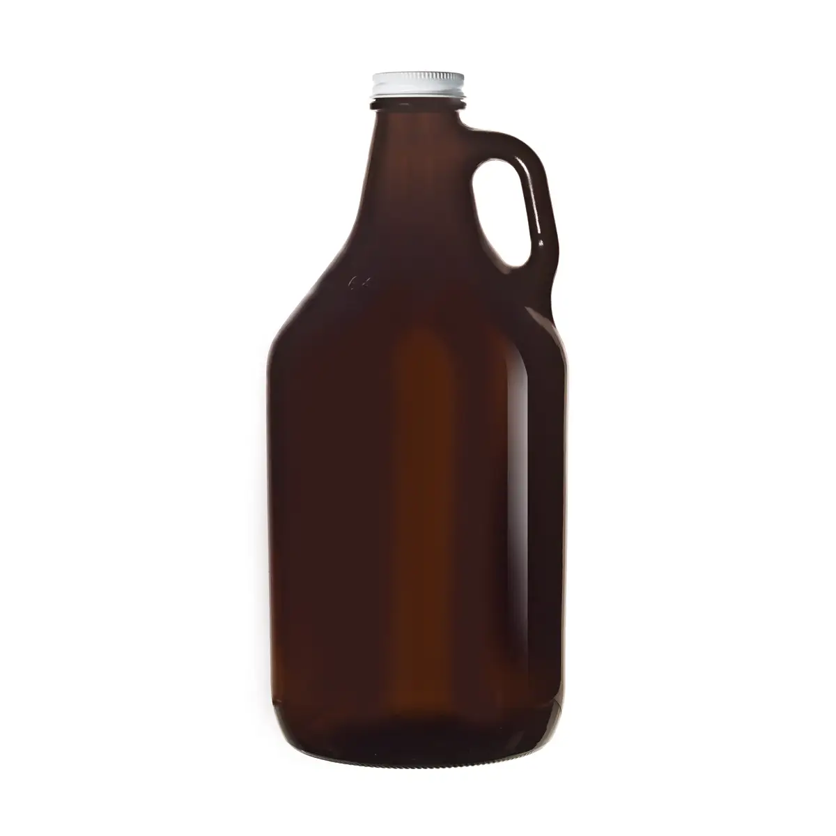 Libbey / Onis Amber Growler W/Lid - 1893Ml