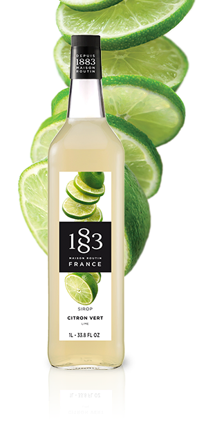 1 Litre Routin Lime Syrup