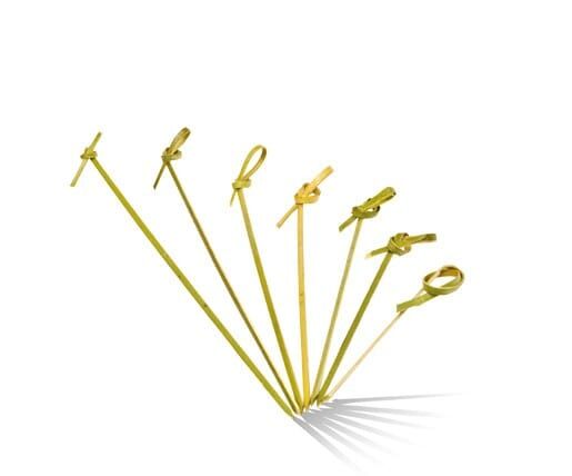 Looped Skewer Bamboo 120 mm 100pc
