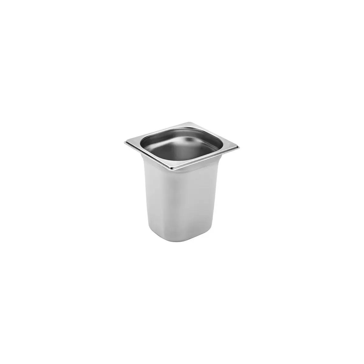Inox Macel Maxipan Gastronorm 1/6 Size 176x162x200mm / 3.4Lt