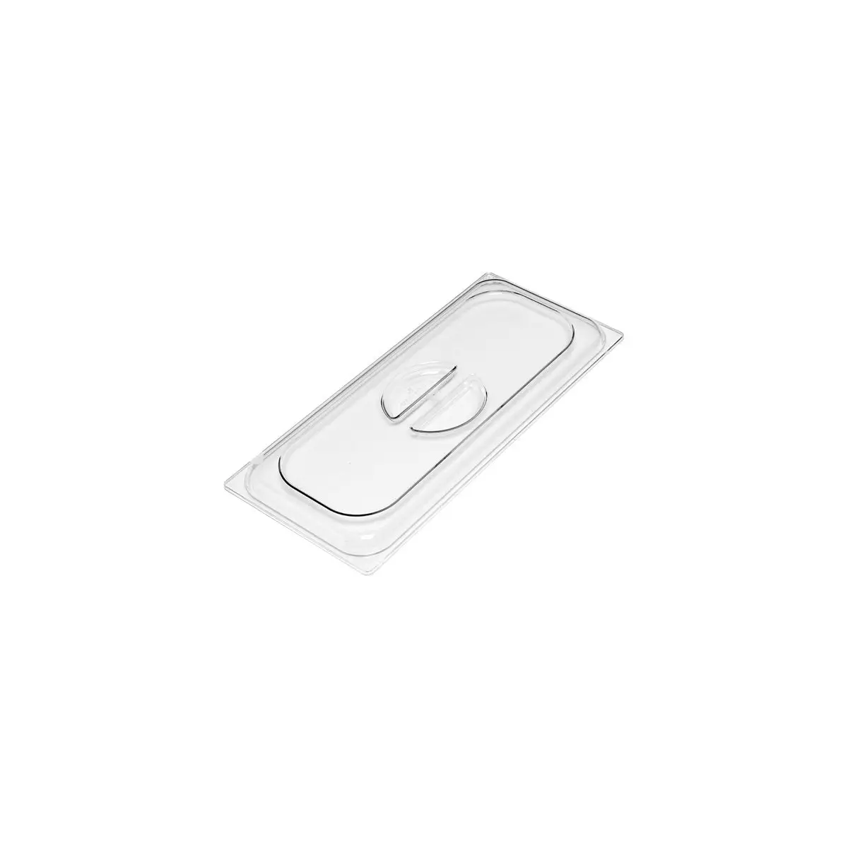 Inox Macel Gelatipan Lid Clear 360x165mm