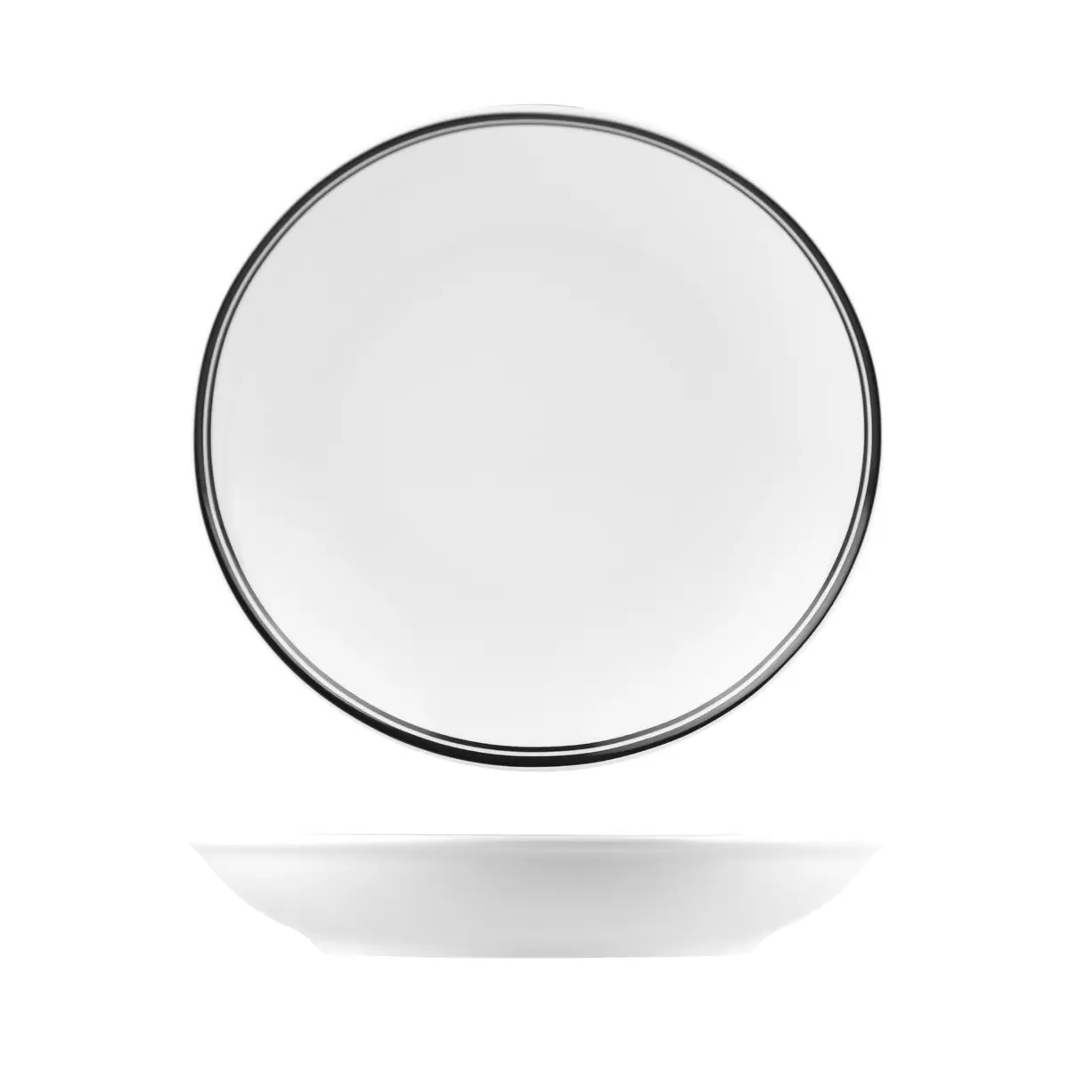 Rak Round Coupe Bowl 260Mm Black