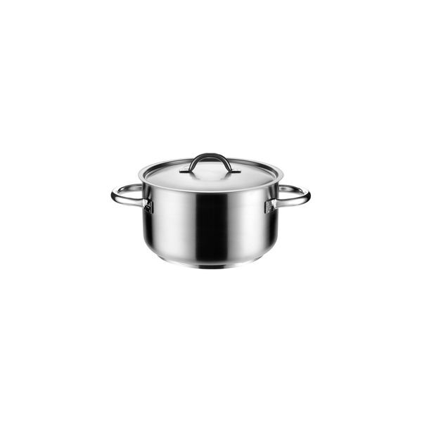 Boiler/Saucepot-18/10, W/Cover, 200X130mm/4.0Lt 