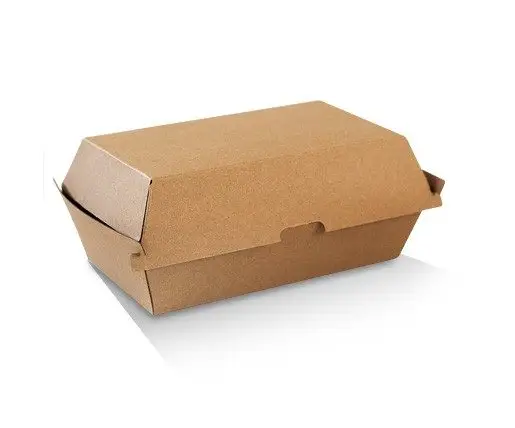 Snack Box-Regular/Brown Corrugated Plain/Brown 200s