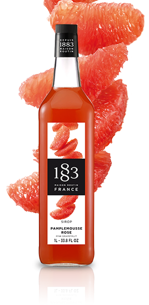 1 Litre Routin Pink Grapefruit Syrup