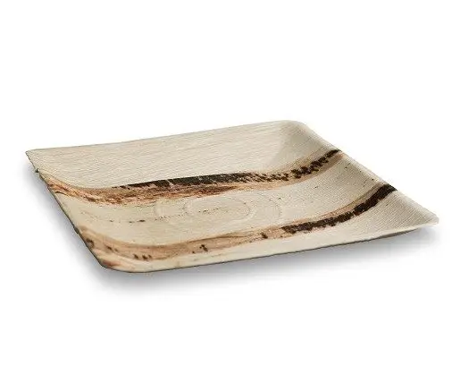 Palm Square Plate Large 25cm/10'' 100s