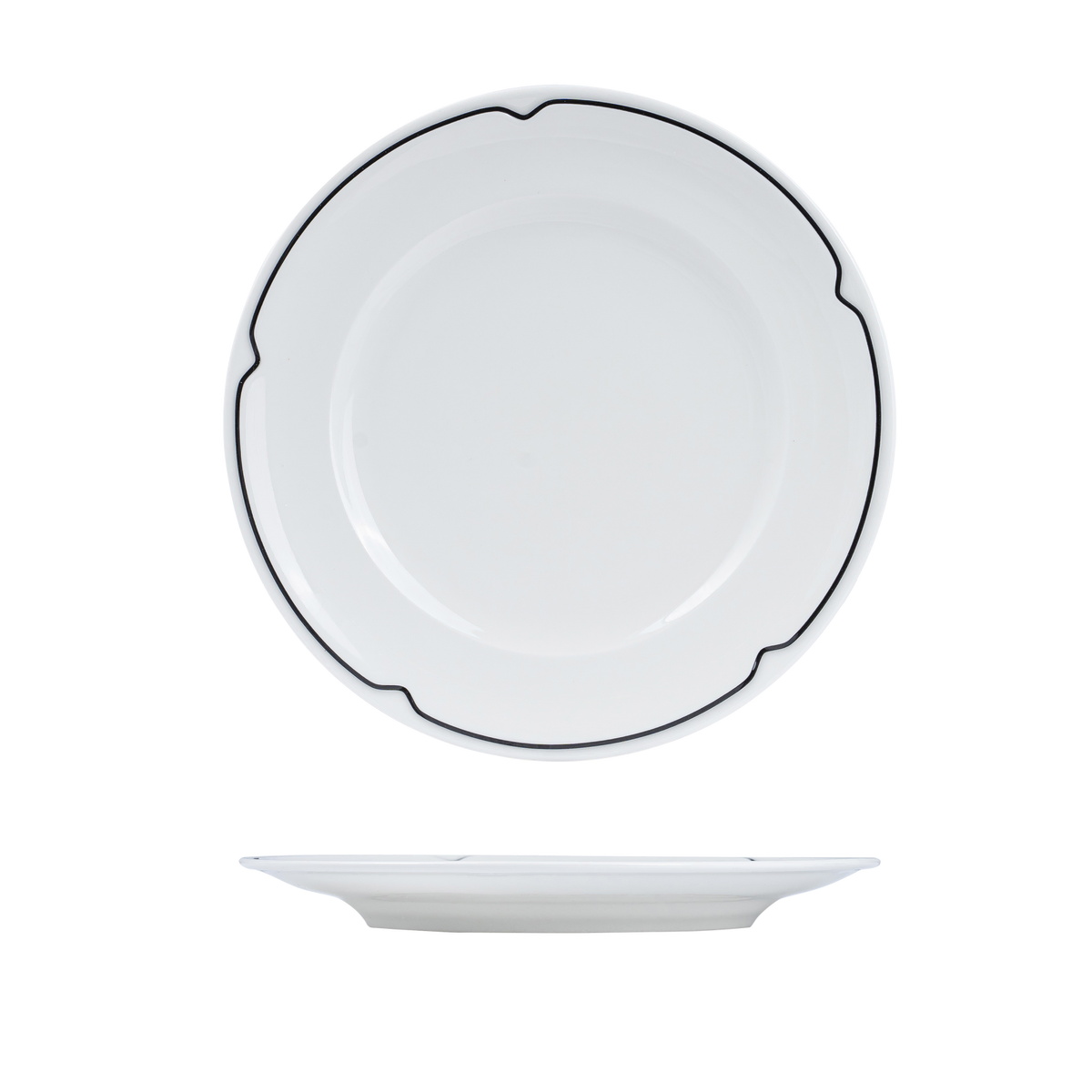 Rak Flat Plate 210Mm - Black