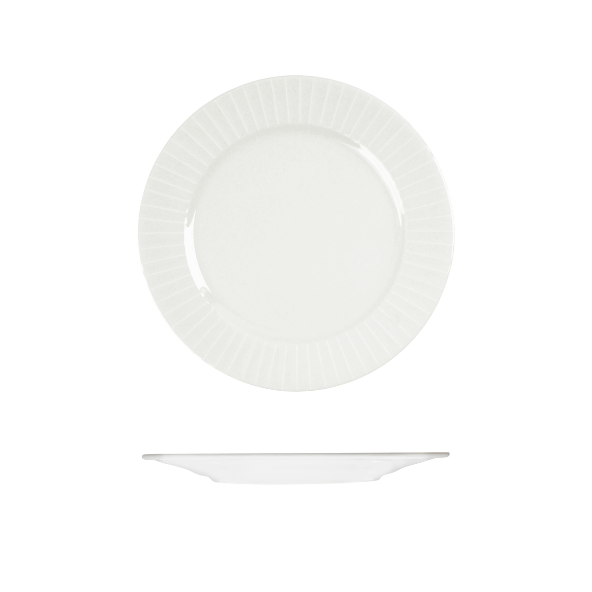 Rak Metropolis Round Plate 210mm White