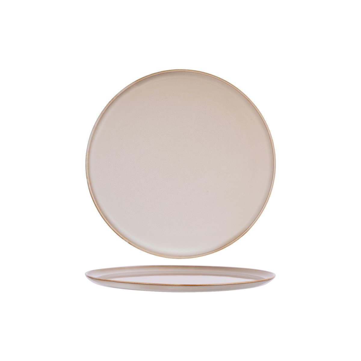 Serax Terres De Reves Large Round Plate 260mm Misty Grey