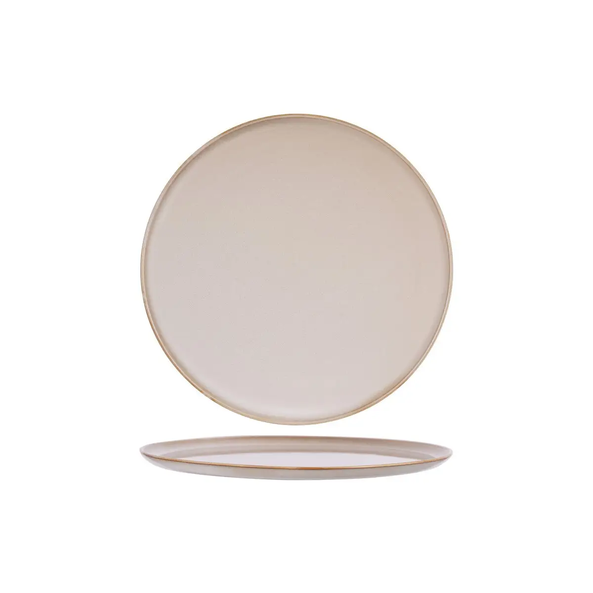 Serax Terres De Reves Large Round Plate 260mm Misty Grey