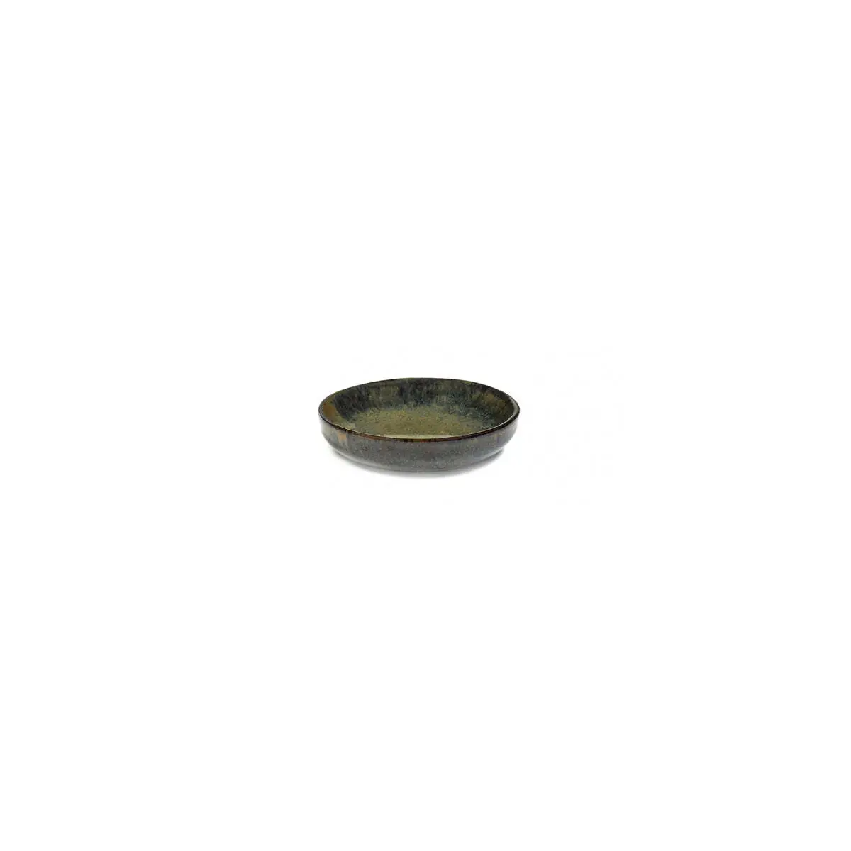 Serax Surface Round Olive/Sauce Dish 90x20mm Indi Grey