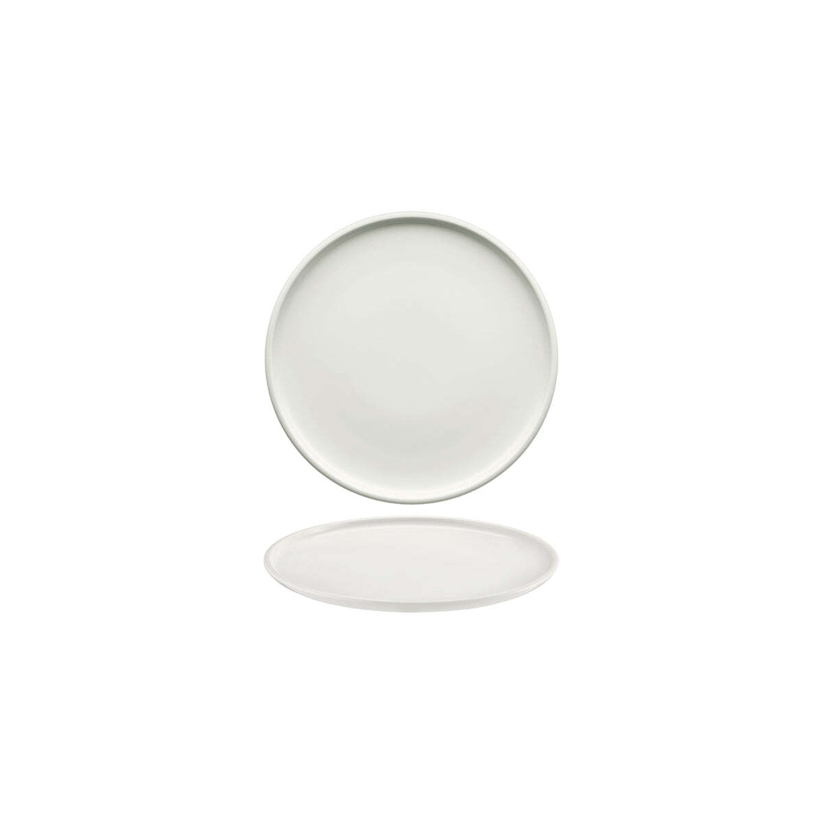Schonwald Shiro Round Coupe Flat Plate 170x20mm White