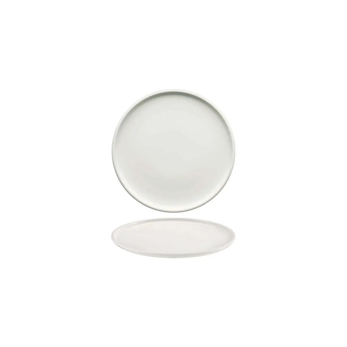 Schonwald Shiro Round Coupe Flat Plate 170x20mm White