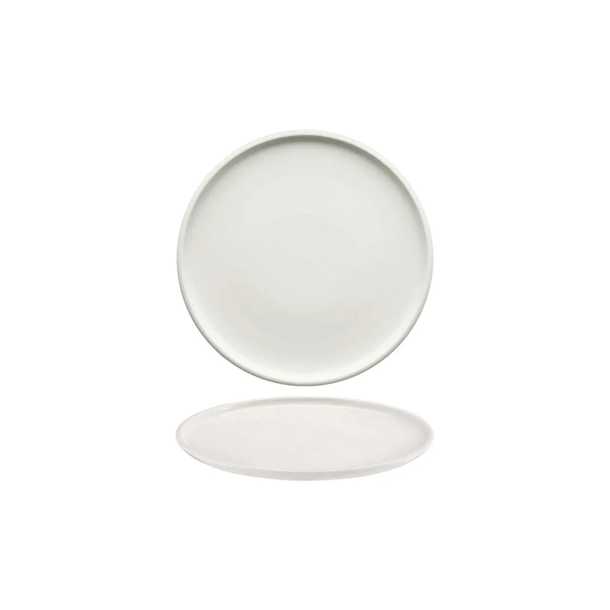 Schonwald Shiro Round Plate Flat Coupe 210x23mm White