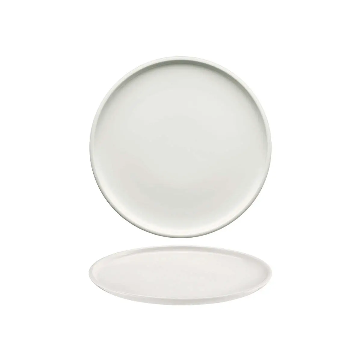 Schonwald Shiro Round Plate Flat Coupe 240x24mm White