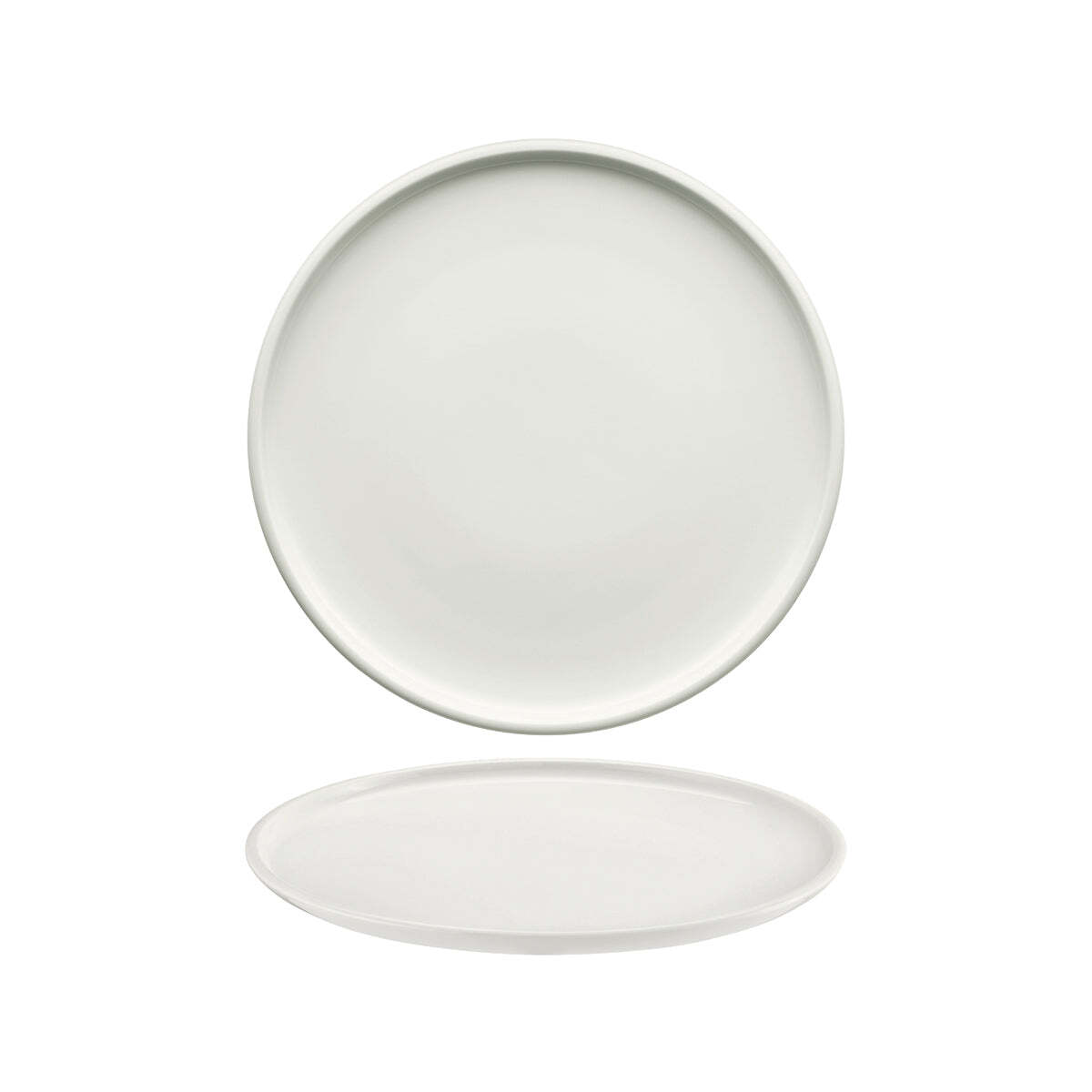 Schonwald Shiro Round Plate Flat Coupe 260x24mm White