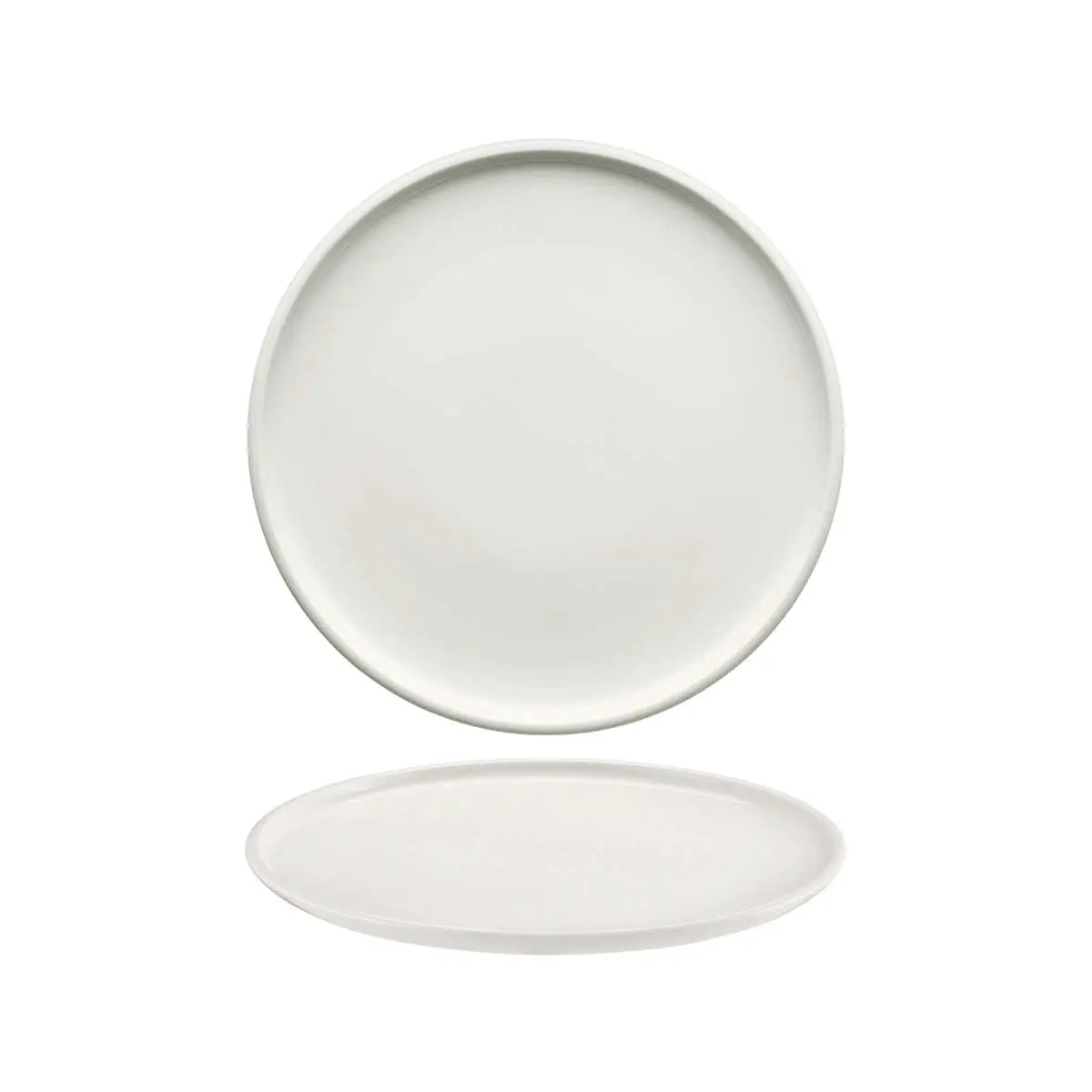 Schonwald Shiro Round Plate Flat Coupe 260x24mm White