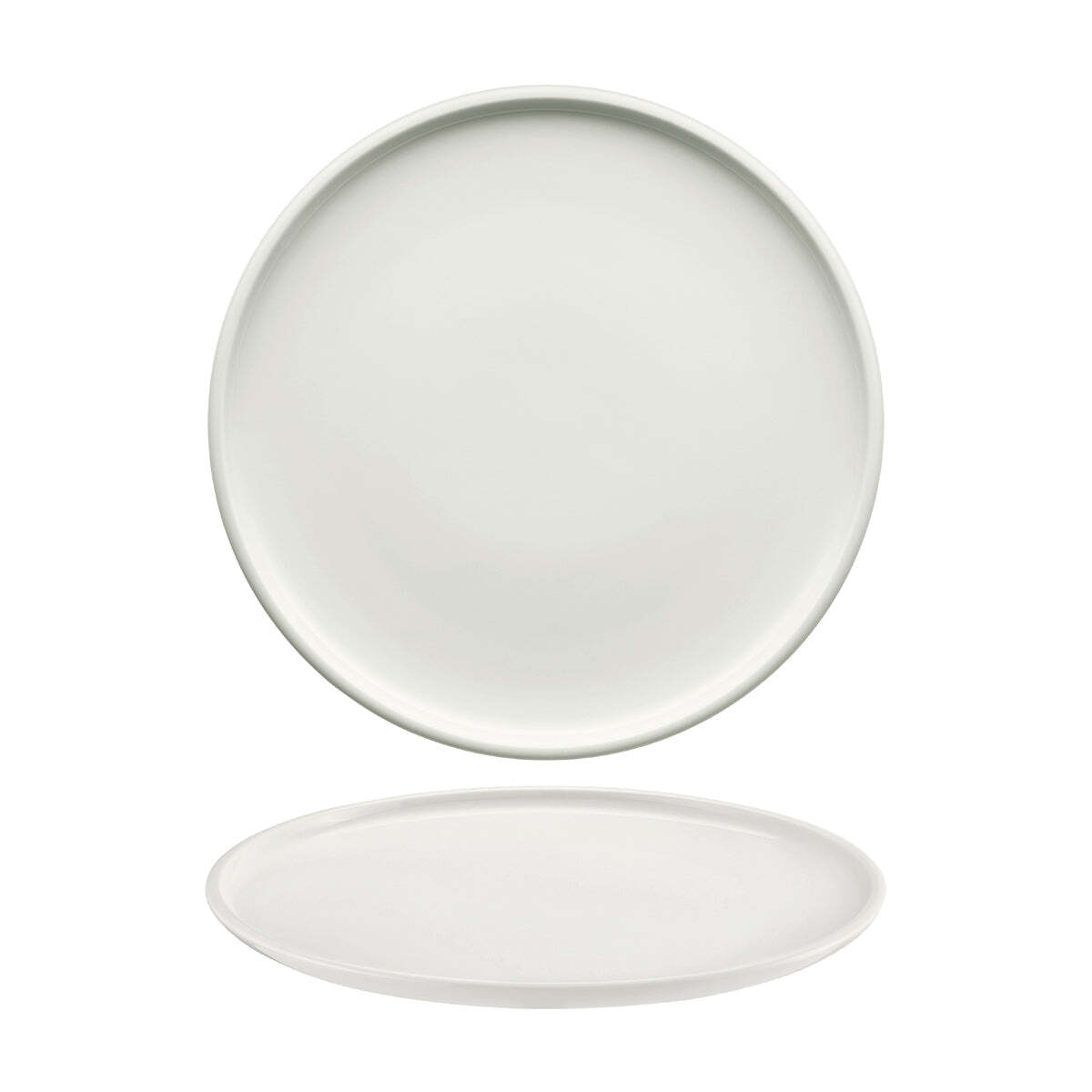 Schonwald Shiro Round Plate Flat Coupe 280x26mm White