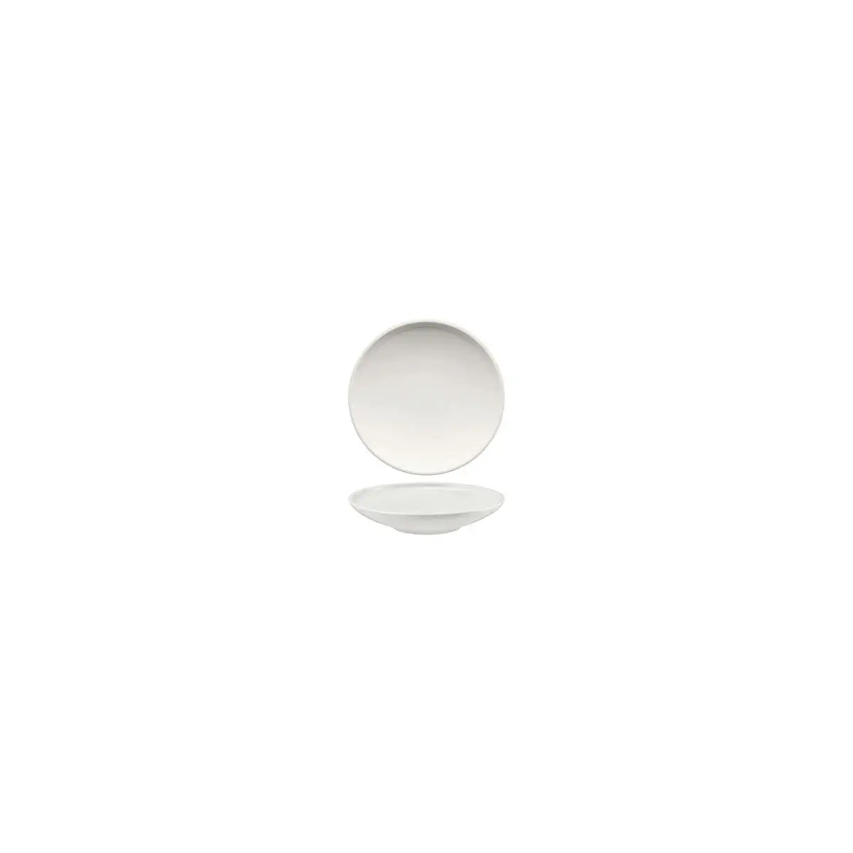 Schonwald Shiro Round Plate Deep Coupe 90x26mm White