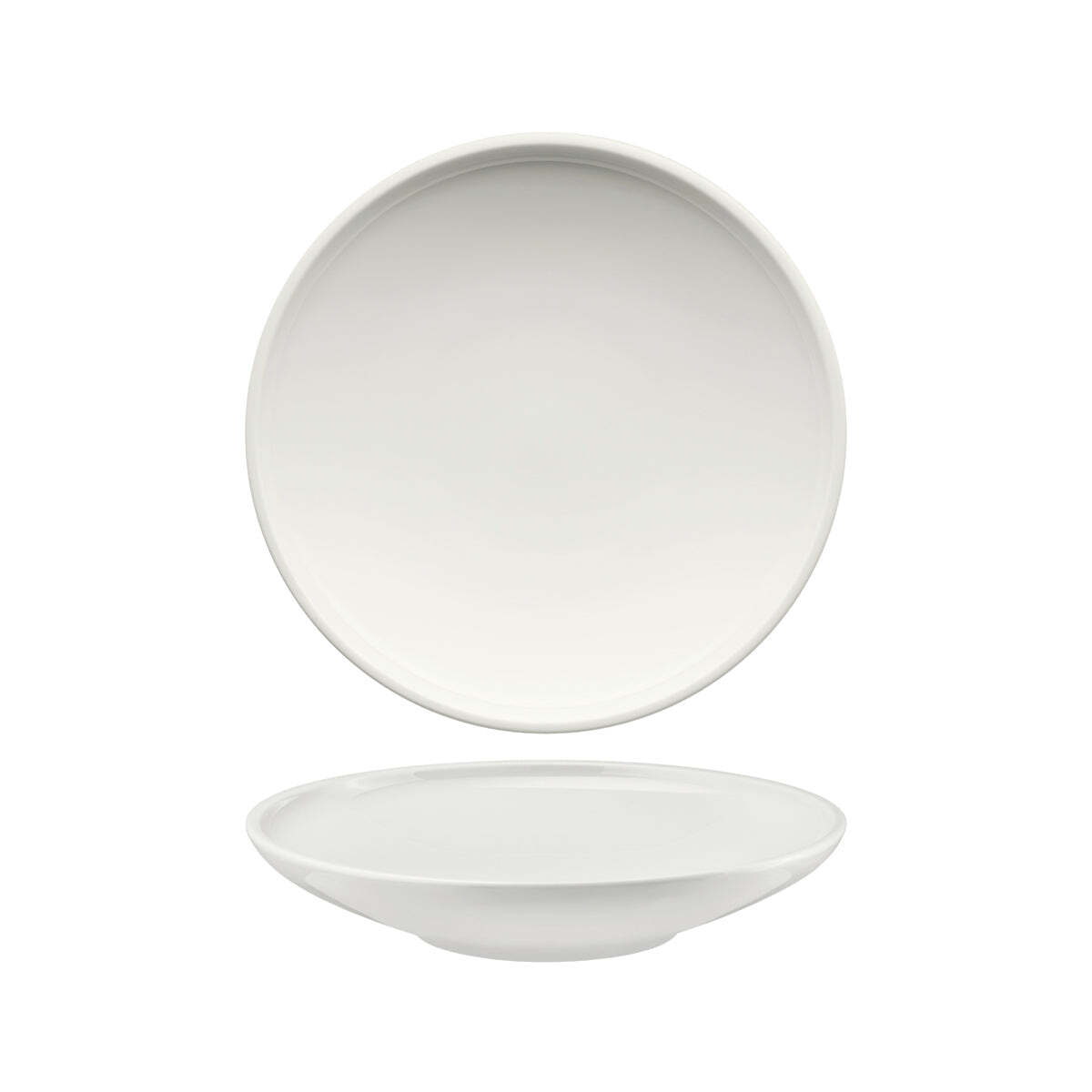 Schonwald Shiro Round Plate Deep Coupe 260x51mm White