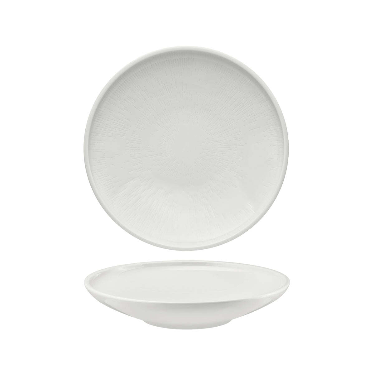 Schonwald Shiro Round Plate Deep Coupe 260x51mm Relief
