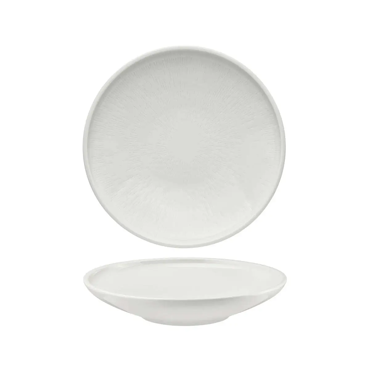 Schonwald Shiro Round Plate Deep Coupe 260x51mm Relief