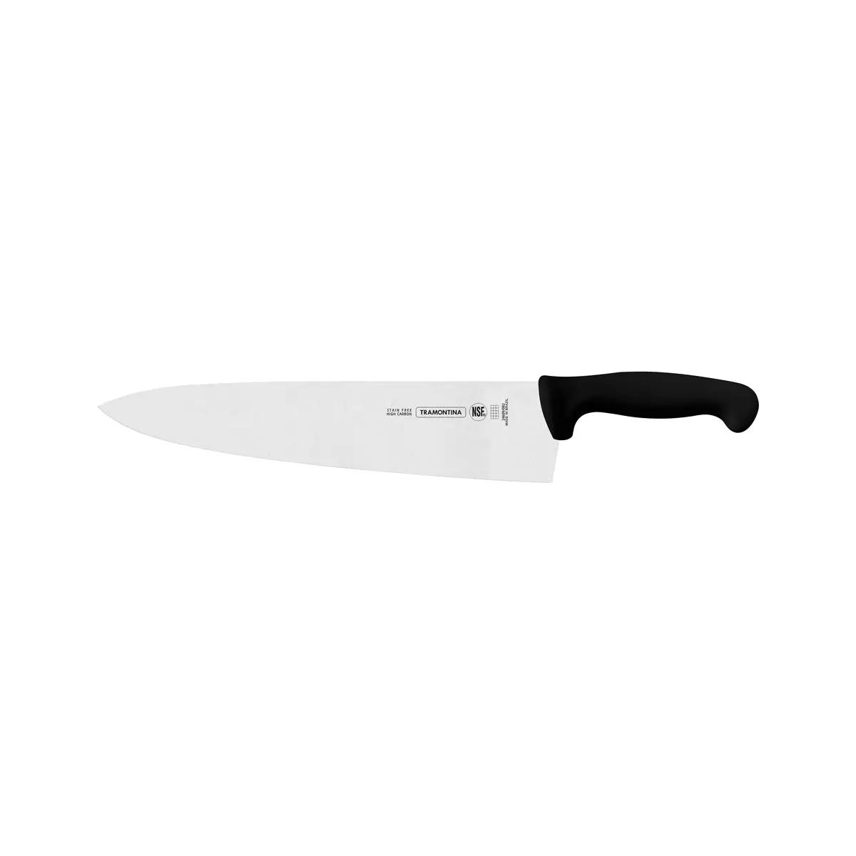 Tramontina Professional Master Black Chef's Knife Extra Wide with Straight Edge 300mm