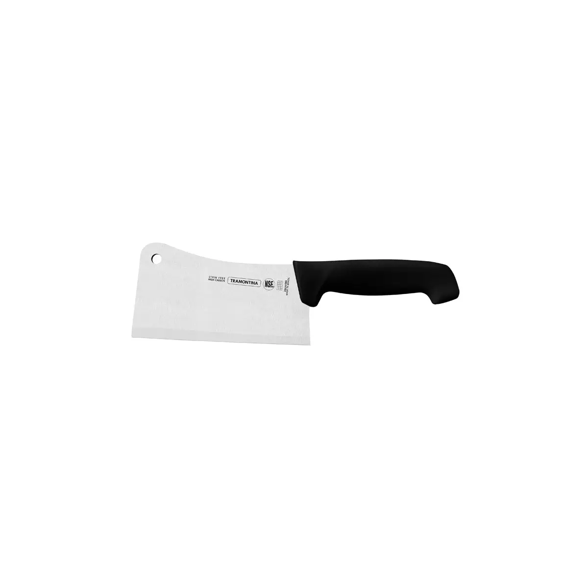 Tramontina Professional Master Black Handle Heavy Kitchen Cleaver 150mm